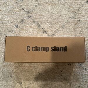 C Clamp Stand in Brown Box